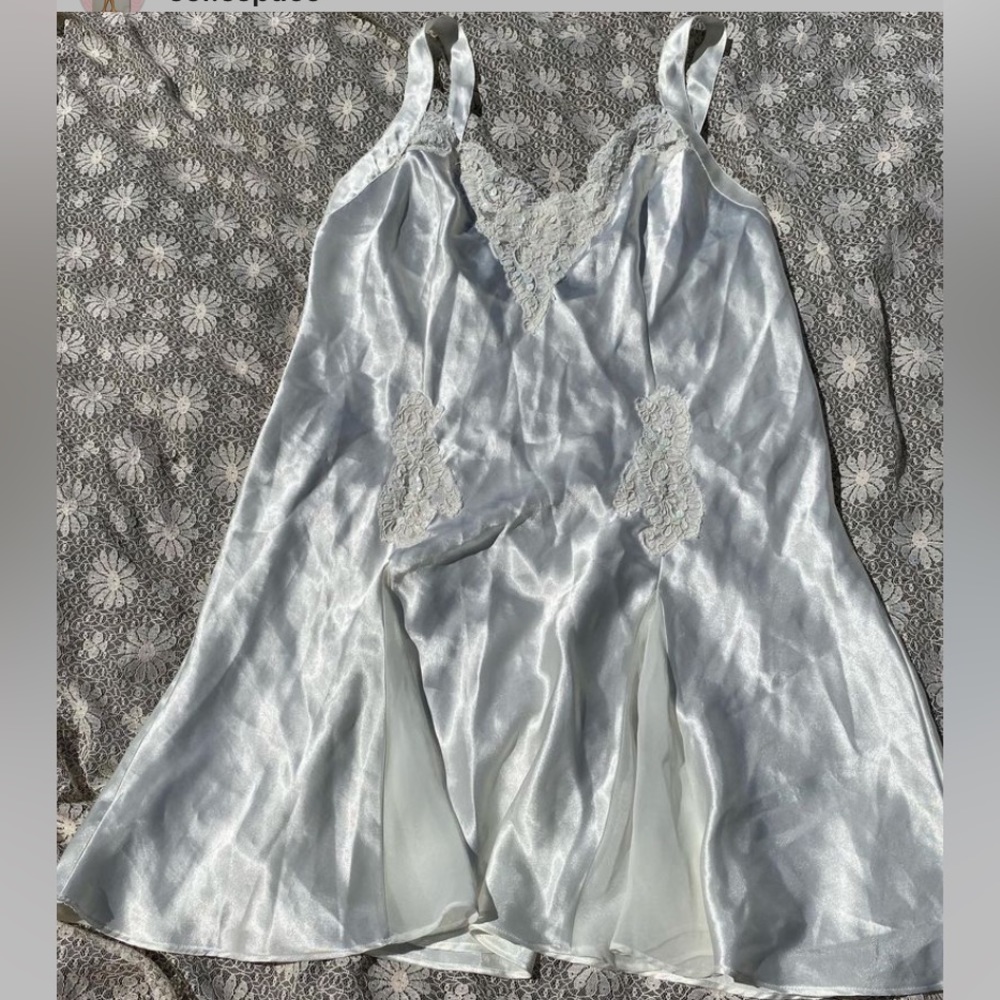 Victoria’s Secret white slip dress